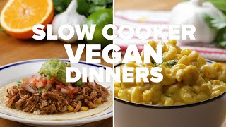 Slow Cooker Vegan Dinners • Tasty [upl. by Hong]