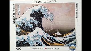 Puzzle Eurographics Great Wave of Kanagawa 1000 pieces [upl. by Ylsel480]