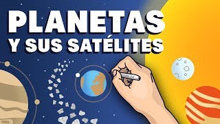 Los planetas del Sistema Solar y sus Satélites [upl. by Juliano]