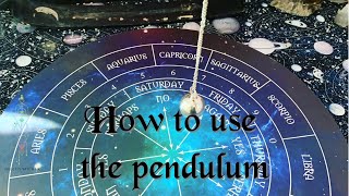 How to use pendulums and pendulum boards [upl. by Benjy731]