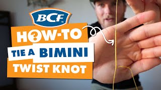 Bimini Twist Knot  BCF How To [upl. by Allianora]