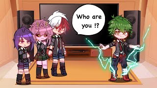 Transfared student Deku AU reacts to MidoriyaPT13Read Description [upl. by Nysilla382]