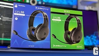 First Look  PDP LVL50 Wireless Stereo Gaming Headset REVIEW [upl. by Akeinahs]