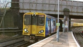 Half an Hour at 216  Birkenhead North Station 1022017  Class 507 508 terminus [upl. by Viole]