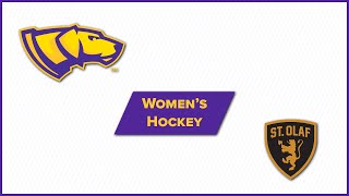 UWSP Womens Hockey vs St Olaf [upl. by Ronnie]