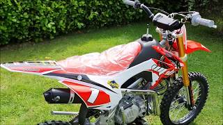 THE BEASTS 1st START NEW 190 PITBIKE [upl. by Alimak221]