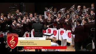 Schweizer Nationalhymne  Swiss Army Brass Band [upl. by Naletak]