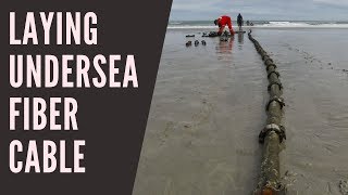 How To Lay Undersea Fiber Cable [upl. by Taite]