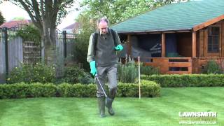 How to use a Knapsack Sprayer for Killing Lawn Weeds [upl. by Vevina]