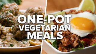 OnePot Vegetarian Meals [upl. by Ahtael]