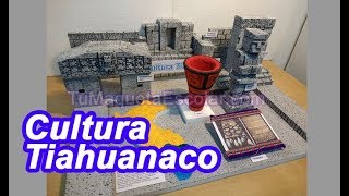 Maqueta de la Cultura Tiahuanaco [upl. by Atinel]