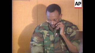 Rwanda  RPF Leader Kagame Press Conference [upl. by Radferd707]