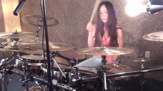 LED ZEPPELIN  IMMIGRANT SONG  DRUM COVER BY MEYTAL COHEN [upl. by Bacchus796]