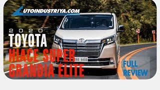 2020 Toyota Hiace Super Grandia Elite  Full Review [upl. by Assiluy983]