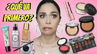 ¿QUÉ VA PRIMERO EL ORDEN PARA APLICAR EL MAQUILLAJE  MARIEBELLE COSMETICS [upl. by Akyssej]