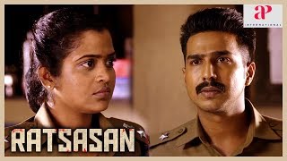 Vishnu Vishal Movies  Ratsasan Movie  Suspect revealed to be a psycho  Suzane George [upl. by Eolcin]